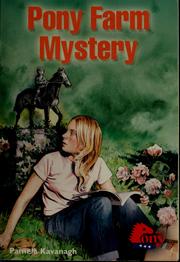 Front cover of Pony farm mystery by Pamela Kavanagh