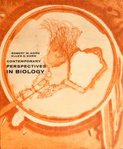 Cover of Contemporary perspectives of biology by Robert W. Korn