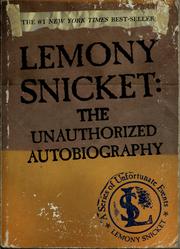 Cover of Lemony Snicket by Lemony Snicket