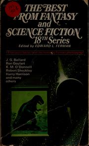Front cover of The Best from Fantasy and Science Fiction, 18th Series by Edward L. Ferman