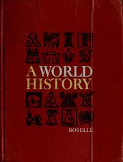 Front cover of A world history by Daniel Roselle