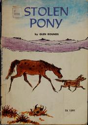 Cover of Stolen pony by Glen Rounds