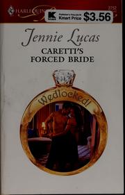 Front cover of Caretti's forced bride by Jennie Lucas
