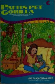 Cover of Patti's pet gorilla by Pat Rhoads Mauser