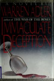 Cover of Immaculate deception by Warren Adler