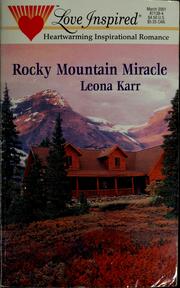 Cover of Rocky Mountain miracle by Leona Karr