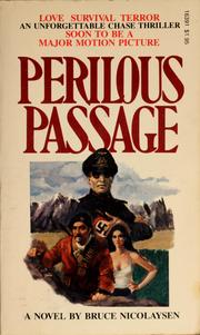 Cover of Perilous passage by Bruce Nicolaysen