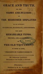 Cover of Grace and truth by William McEwen