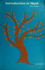 Cover of Introduction to myth by Peter Stillman