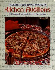 Front cover of Favorite Recipes presents kitchen auditions, a cook book, for bands and cheering squads by Unknown