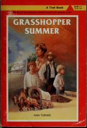 Cover of Grasshopper summer by Ann Warren Turner