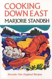Front cover of Cooking Down East by Marjorie Standish