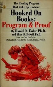 Cover of Hooked on books by Daniel N. Fader