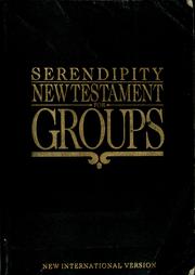 Front cover of Serendipity New Testament for groups by Lyman Coleman