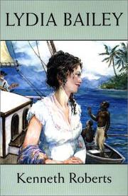 Cover of Lydia Bailey by Roberts, Kenneth Lewis