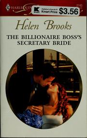 Front cover of The Billionaire Boss's Secretary Bride by Helen Brooks