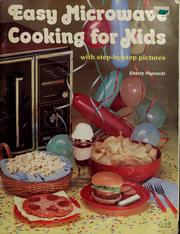 Front cover of Easy microwave cooking for kids by Sherry Paprocki