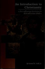 Front cover of An Introduction to Christianity by Samuel R. Todd