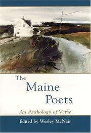 Front cover of The Maine poets by Wesley McNair