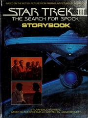 Front cover of Star Trek III - The Search For Spock (storybook) by Larry Weinberg