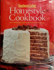 Cover of Southern living homestyle cookbook by Elizabeth Taliaferro