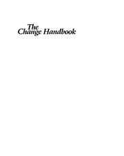 Front cover of The Change Handbook by Peggy Holman