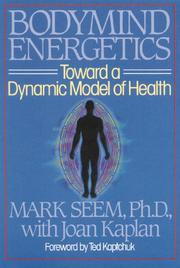 Cover of Bodymind energetics by Mark Seem
