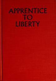 Cover of Apprentice to liberty by Mary Virginia Fox