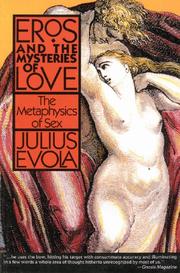 Front cover of Metafisica del sesso by Julius Evola