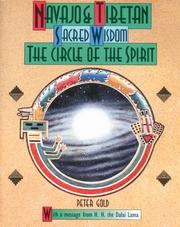 Front cover of Navajo & Tibetan sacred wisdom by Gold, Peter