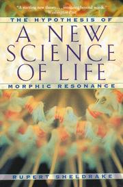 Front cover of A new science of life by Rupert Sheldrake