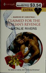 Cover of Claimed for the Italian's Revenge by Natalie Rivers