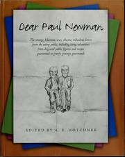 Cover of Dear Paul Newman by A. E. Hotchner