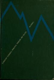 Front cover of Elementary economics by Campbell R. McConnell