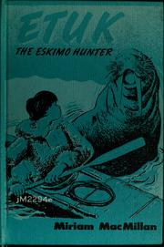 Cover of Etuk by Miriam Look MacMillan