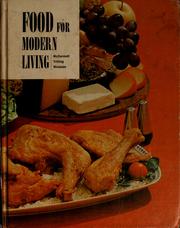 Front cover of Food for modern living by McDermott, Irene Elizabeth.