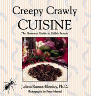 Front cover of Creepy Crawly Cuisine by Julieta Ramos-Elorduy