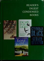 Front cover of Reader's Digest Condensed Books--Volume 6 1991 by Barbara J. Morgan