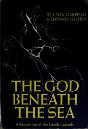 Front cover of The god beneath the sea by Leon Garfield
