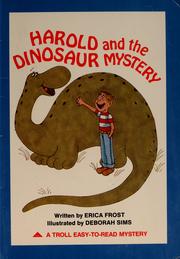Front cover of Harold and the dinosaur mystery by Erica Frost