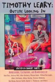Cover of Timothy Leary: Outside Looking In by Robert Forte
