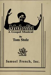 Cover of Mahalia by Tom Stolz