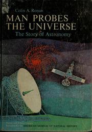 Front cover of Man probes the universe by Colin A. Ronan