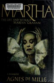 Cover of Martha by Agnes De Mille