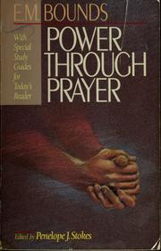 Cover of Power through prayer by E.M. Bounds