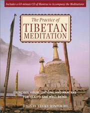 Front cover of The Practice of Tibetan Meditation by Dagsay Tulku Rinpoche