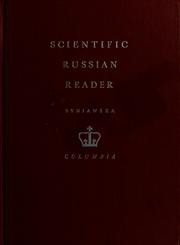 Front cover of Scientific Russian reader by Nina A. Syniawska