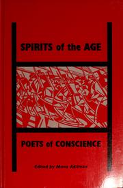 Front cover of Spirits of the Age by Mona Elaine Adilman