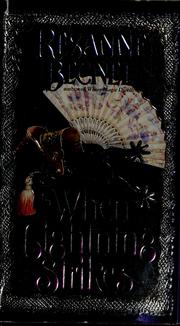 Cover of When lightning strikes by Rexanne Becnel