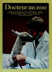 Front cover of Doctor in the zoo by Bruce Buchenholz